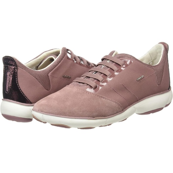 NEW IN BOX Geox Nebula Sneaker in Old Rose - Picture 2 of 10